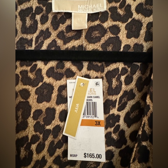 NWT!!! MICHAEL KORS Plus Size Nubian Julia Dress - Picture 6 of 6